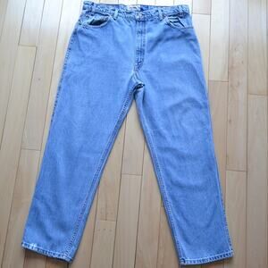 Vintage 90s Levi's 540 Blue Jeans Denim Relaxed Fit Size 40x30